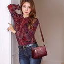 bolsa de luxo em couro genuino