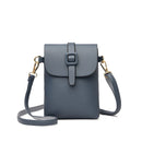 bolsa pequena de ombro com aba para mulheres