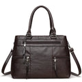 Bolsa feminina elegante de couro