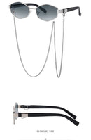 óculos de sol hexagonal feminino