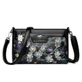 Bolsas de ombro femininas com estampa floral