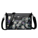 Bolsas de ombro femininas com estampa floral
