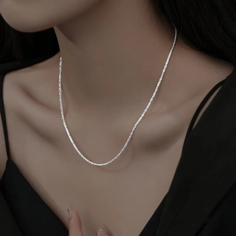 colar de prata feminino