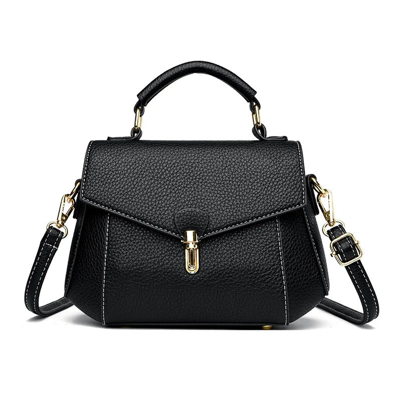 Bolsa pequena de couro sintético alta qualidade