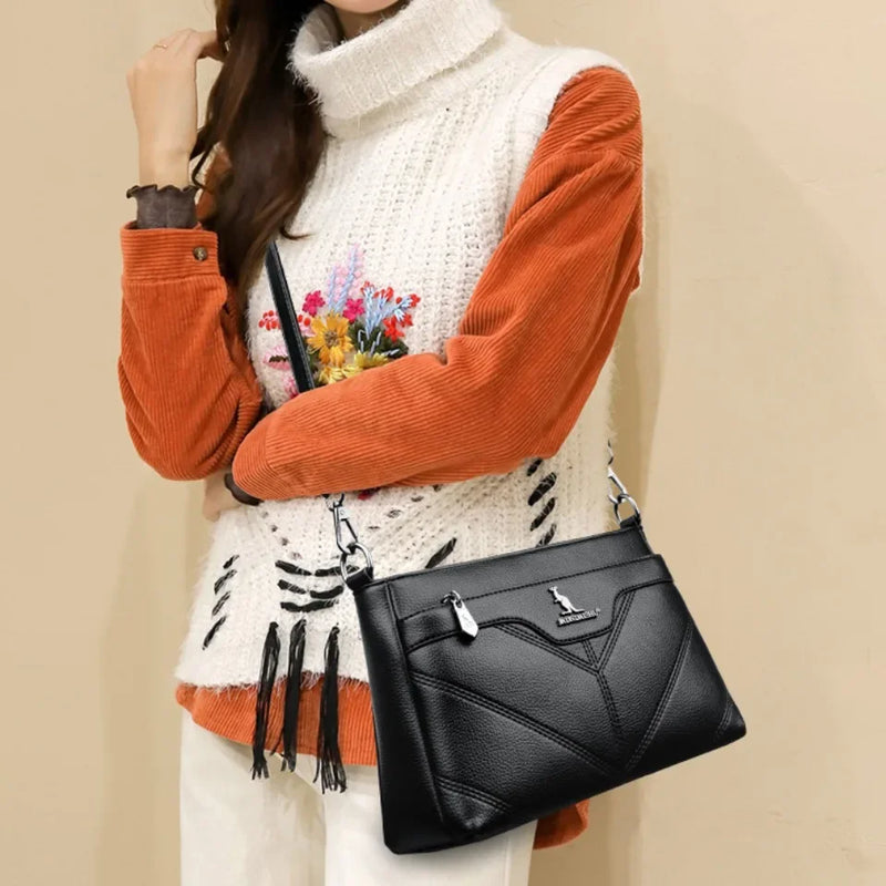Bolsa de ombro clássica para mulheres