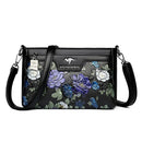 Bolsas de ombro femininas com estampa floral