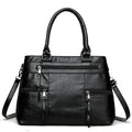 Bolsa feminina elegante de couro