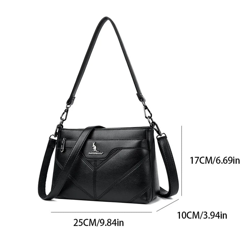 Bolsa de ombro clássica para mulheres