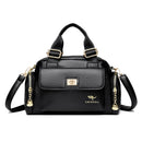 bolsa em couro sintetico para mulheres de classe