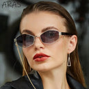 óculos de sol hexagonal feminino