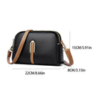 Bolsa de ombro femininas de couro macio