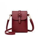 bolsa pequena de ombro com aba para mulheres