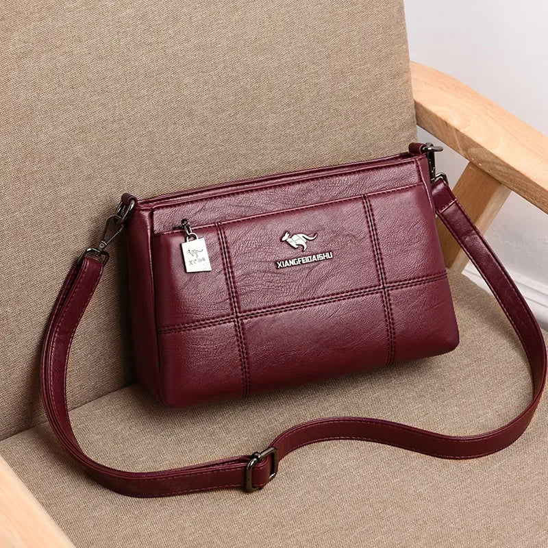 bolsa de luxo em couro genuino
