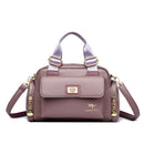 bolsa em couro sintetico para mulheres de classe