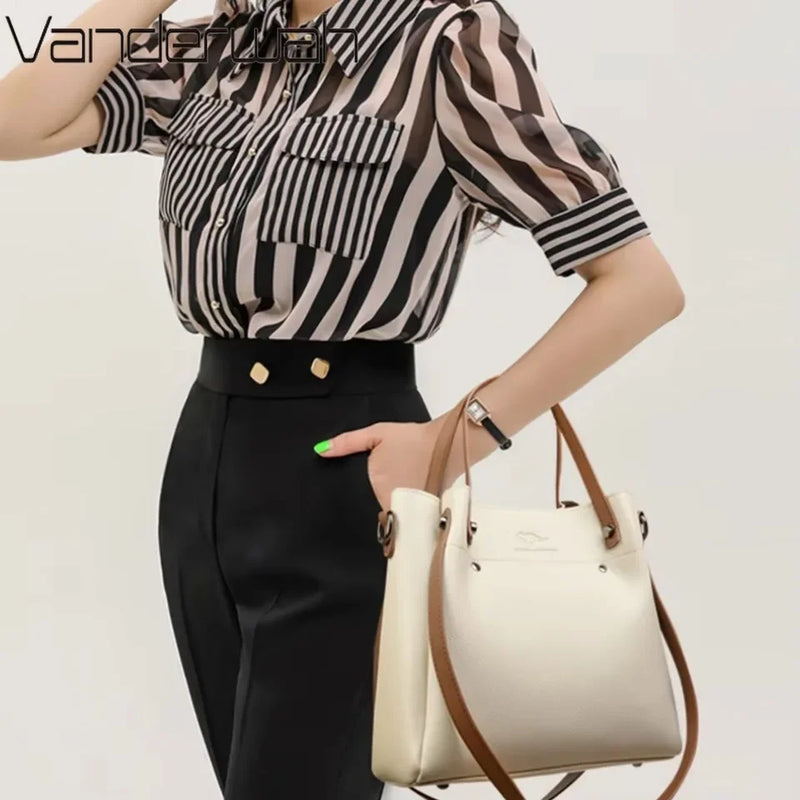 Bolsas de ombro crossbody de couro sintético de alta qualidade