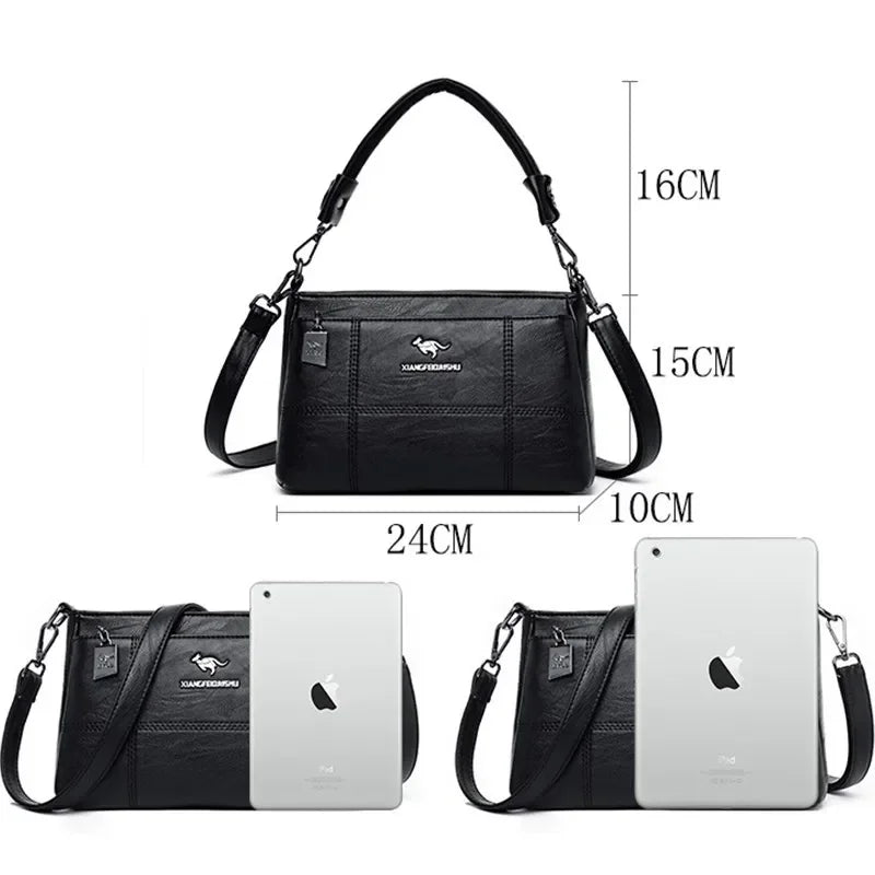 bolsa de luxo em couro genuino