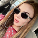 óculos de sol hexagonal feminino