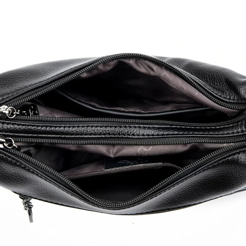 Bolsa de couro feminina de luxo de alta qualidade