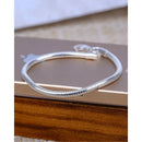 bracelete de prata esterlina 925