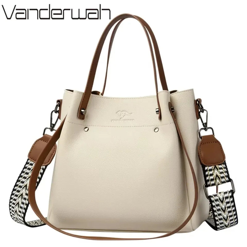 Bolsas de ombro crossbody de couro sintético de alta qualidade