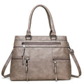 Bolsa feminina elegante de couro